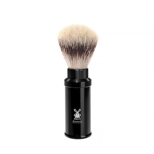 Synthetic Shaving Brushes: Muhle 31M536 Silvertip Fibre Travel Shaving Brush