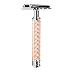 Womens Razors And Blades: Muhle R89 Rose Gold Safety Razor