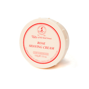 Womens Shaving Creams And Post Shave Lotions: Taylor of Old Bond Street Rose Shaving Cream Bowl