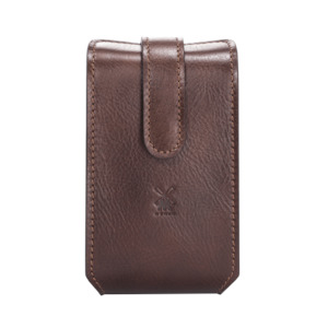 Best Selling: MUHLE RT 2 Leather Travel Pouch - Brown