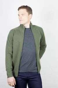 Smart Casual Wardrobe Edit: Silverdale Merino Zip Jumper Olive