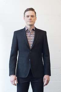 Smart Casual Wardrobe Edit: Black+White Sketch Blazer