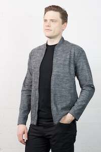 Our Knitwear: Dodge Jacket Brindle