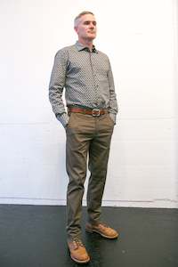 Washable Dress Trousers: Belmont Hazelnut