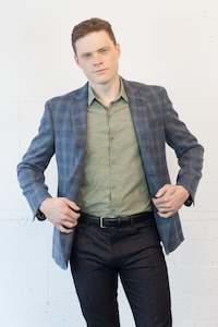 Suit Sale: Textured Check Blazer 108REG