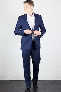 Suit Sale: Macro Cobalt Check Suit