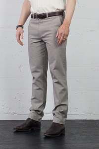 Washable Dress Trousers: Belmont Latte Houndstooth
