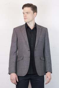 Winter Specials: Wool/Linen Blazer Gravel