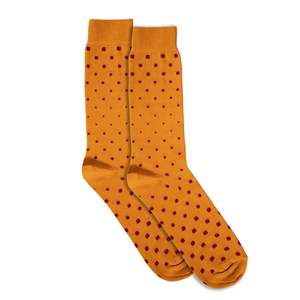 Tangerine Spots Cotton Socks