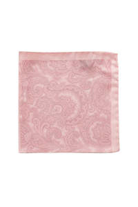 Bow Ties Kerchiefs: JB Kerchief Pink Paisley