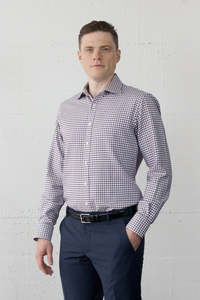 Suit Sale: DOM Shirt Bordeaux Luxe