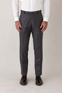 Suit Sale: GIB Trou Charcoal Check Detail