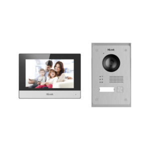 HiLook 2-Wire Hybrid IP Video Intercom Kit - Majhu Security