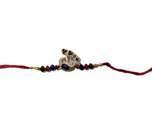 Rakhi Peacock Multicolour