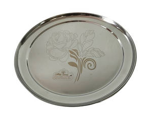 Karwachauth: Stainless Steel Pooja Thali