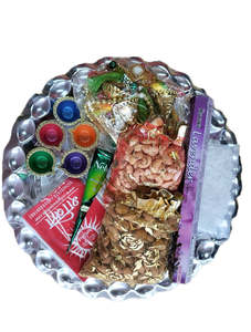 Diwali  Nuts Treat Thali