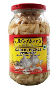 Mothers Recipe Garlic Pickle In Vinegar 500g