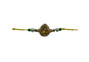 Rakhi Yellow Peacock