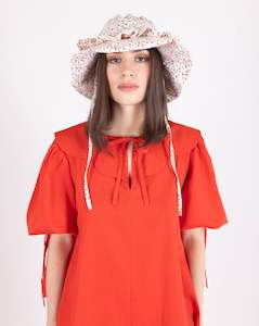 Summer 2023: Companion x Mane - Lydia Petal Ruffle Hat