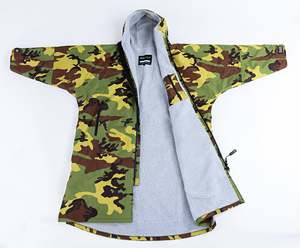 Dryrobe Long Sleeve Camo Grey