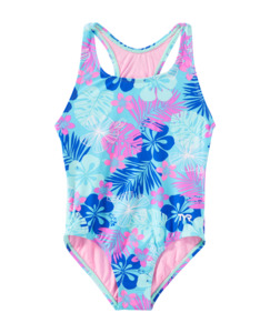 TYR Girl's Blue/Multi Luau Ella Maxfit Swimsuit