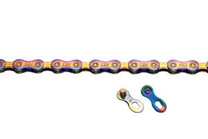 Cycling Components: YBN Chain 12 Speed S12-Ti Multicolour