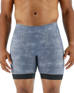 TYR Men's Grey Sandblased Workout Jammer