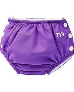 TYR Purple Adjustable Swim Nappy
