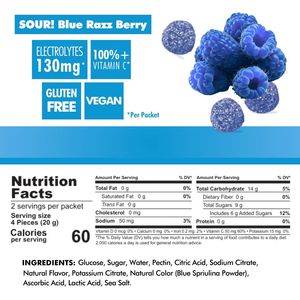 Nutrition: Bonk Breaker Blue Razz Berry Energy Chews