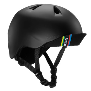 Helmets: Bern Nino Matte Black w/ Flip Visor