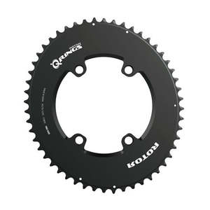 Chainrings: Rotor Chainrings Q Rings 110X4 Aero Oval