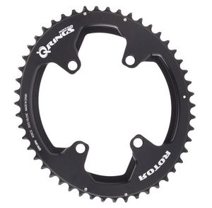 Chainrings: Rotor Chainrings Q Rings 110X4 Oval