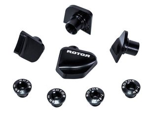 Chainrings: Rotor Q Ring Bolt Cover Sets