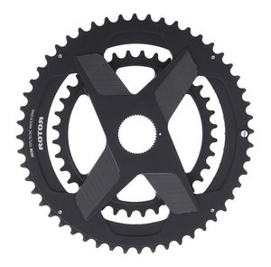 Chainrings: Rotor SpiderRing Direct Mount Round 2X