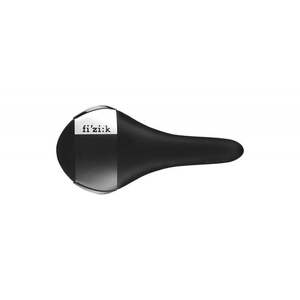 Saddles: Fizik Saddle Aliante R5 Black/White Kium Rail#