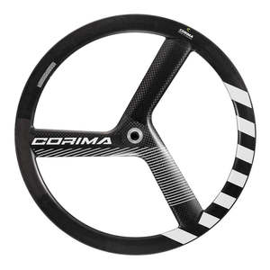 Wheels Rims: Corima Front DECISIV 3 Spoke Track