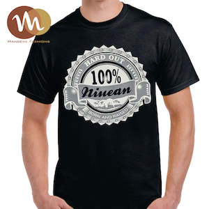 NIUE T.SHIRTS: NIUE T.SHIRTS 100% Hard Out Niuean