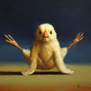 Art: Yoga Chick Firefly