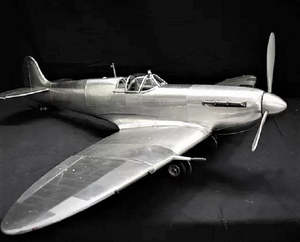 Art Deco: Spitfire WW2 Fighter
