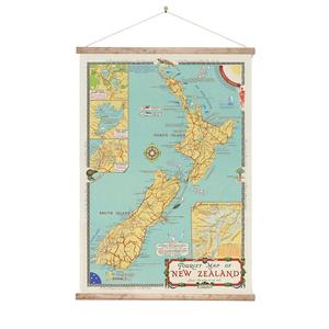 Art Deco: Wall Chart NZ Dominion 800 w