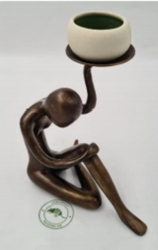 Art Deco: Yoga Lady (Small) B