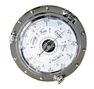 Art Deco: Porthole Barometer