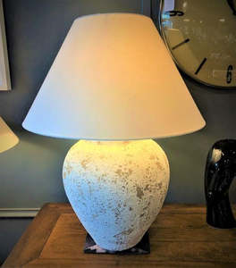 Lamps And Chandeliers: Tuscan Stone Lamp Lge