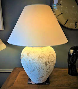 Lamps And Chandeliers: Tuscan Stone Lamp Lge
