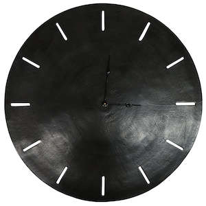 Clocks: Songo Black Clock 730Dia