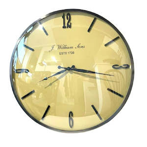 Dome Glass Wall Clock