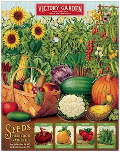 Cavallini Victory Garden 1000 pce Puzzle