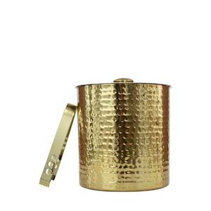 Champagne Buckets: Gold Ice Bucket