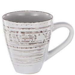 Tableware: Rustic Coffee Mug - Cream