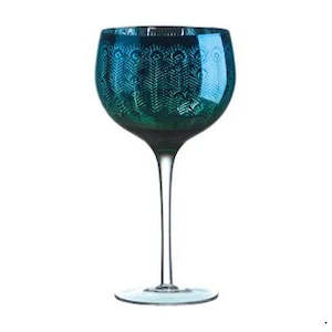 Glassware: Peacock Gin Glass